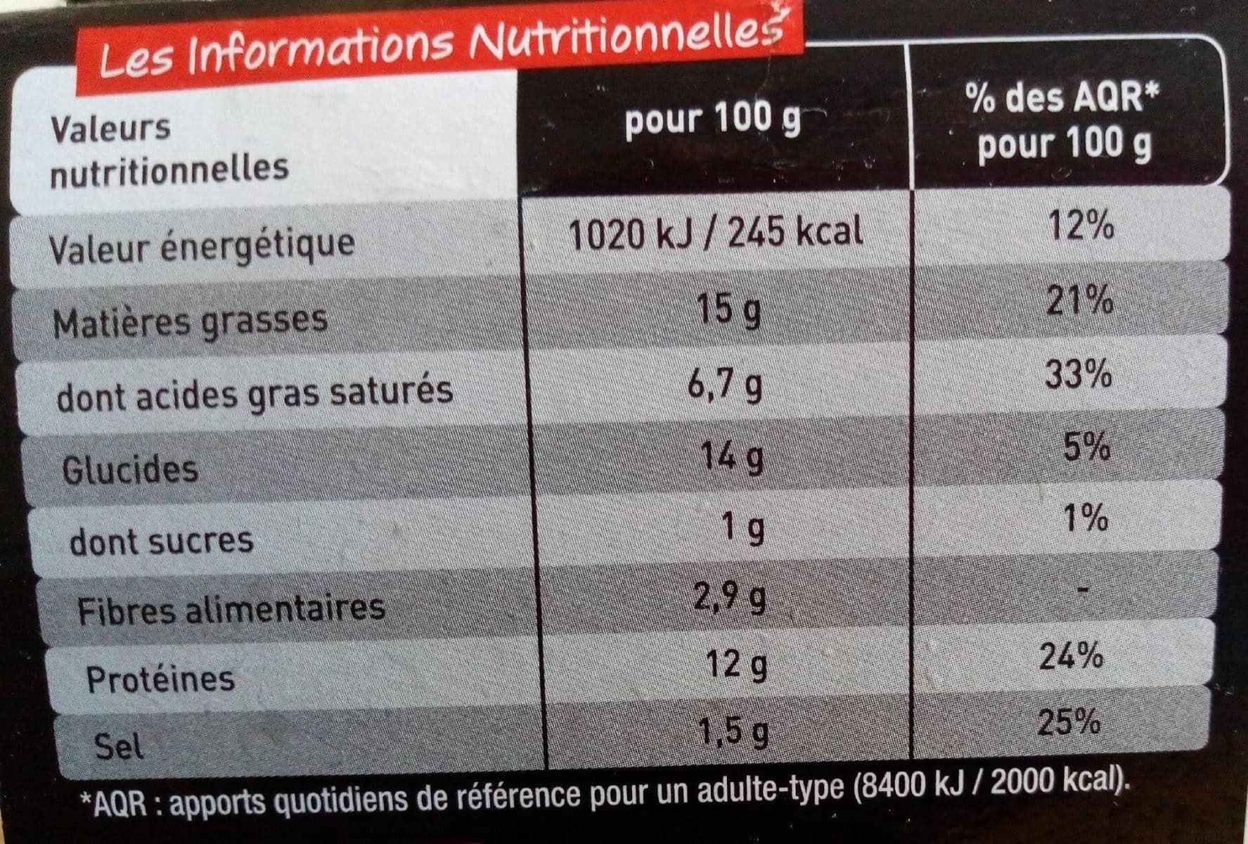 Charal Grillettes Veau X10 Charal packshot