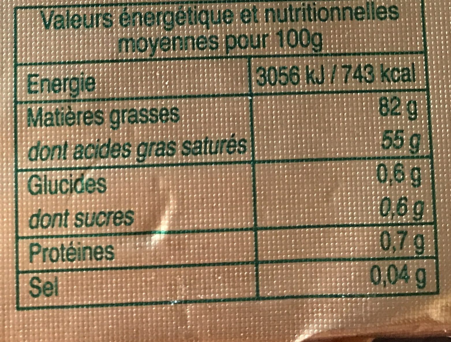 Pré D’Ormont Pre d'Ormont, Beurre doux, la plaquette de 250 g packshot