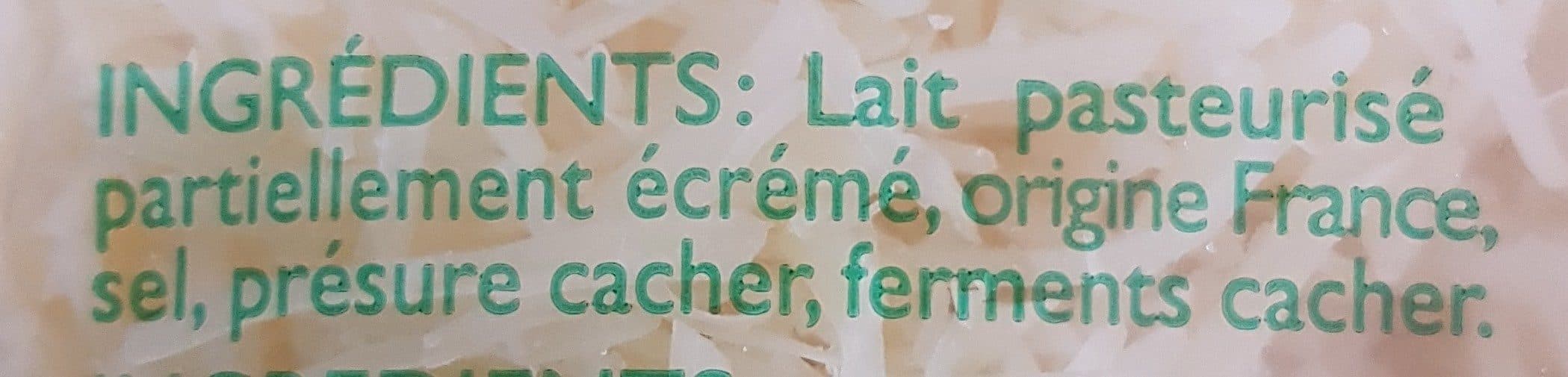 Open Food Facts Emmental râpé packshot