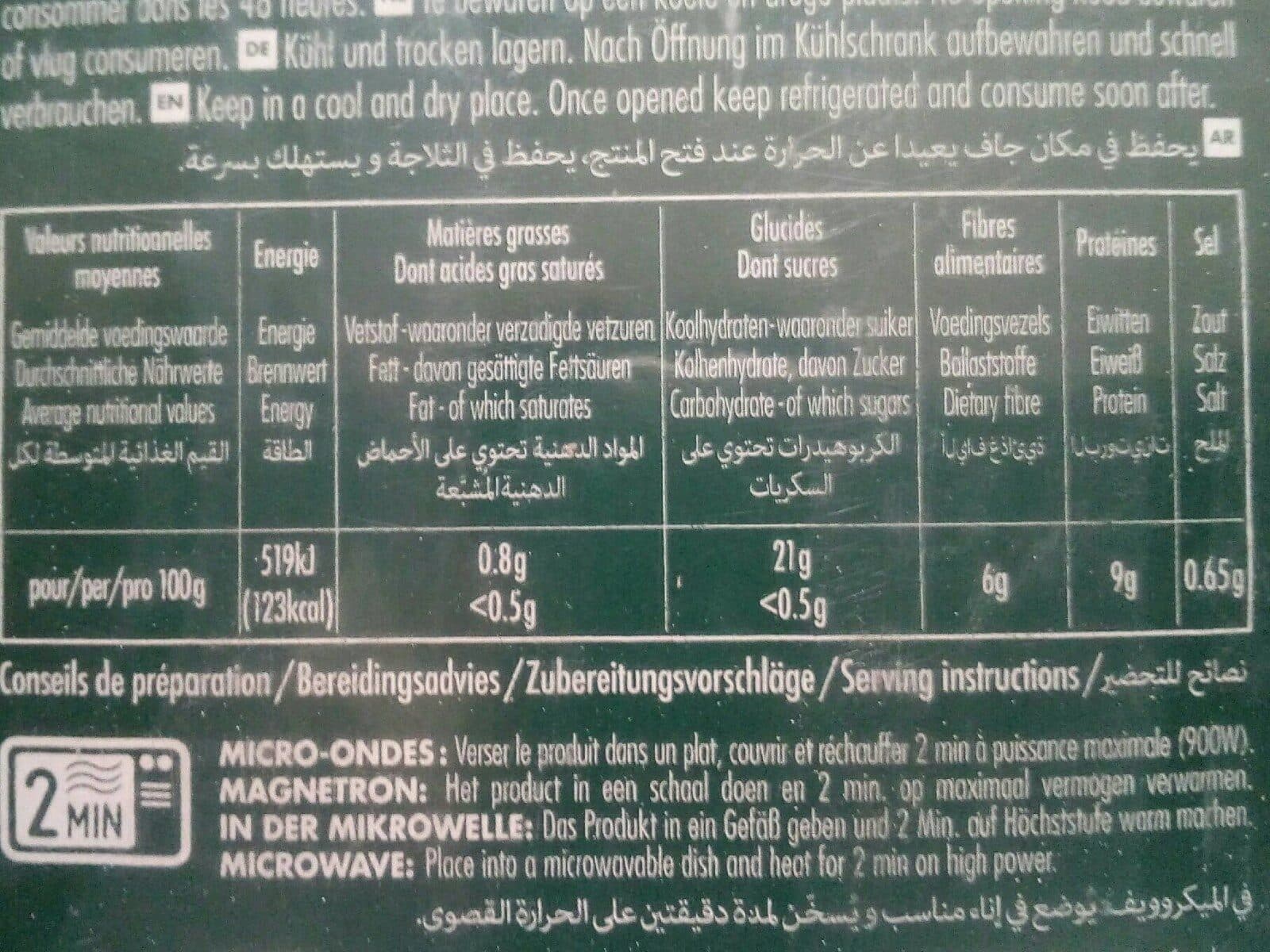 Lunor Lentille verte packshot