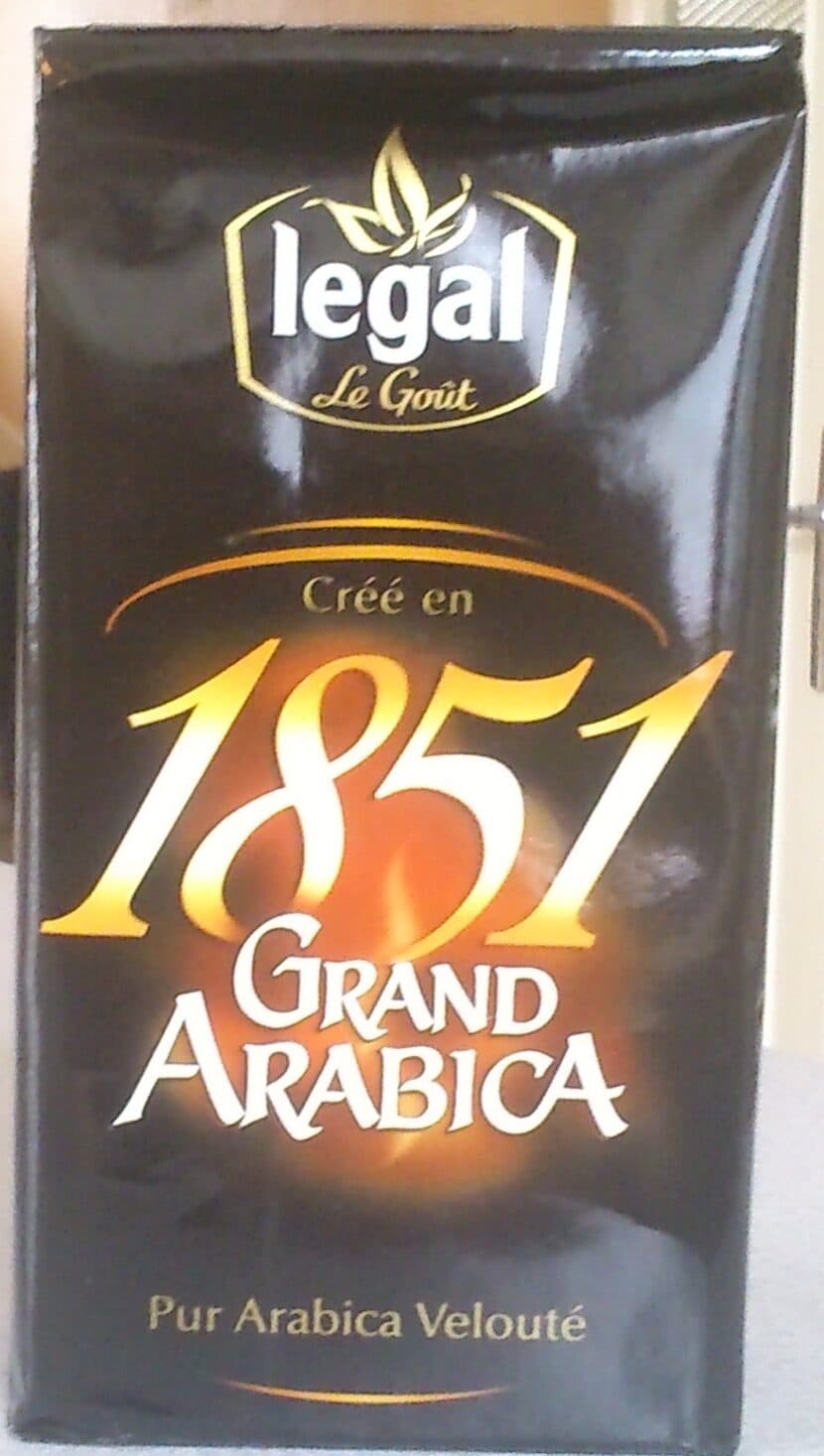 légal Café grand Arabica intense et velouté intensité n°7 packshot