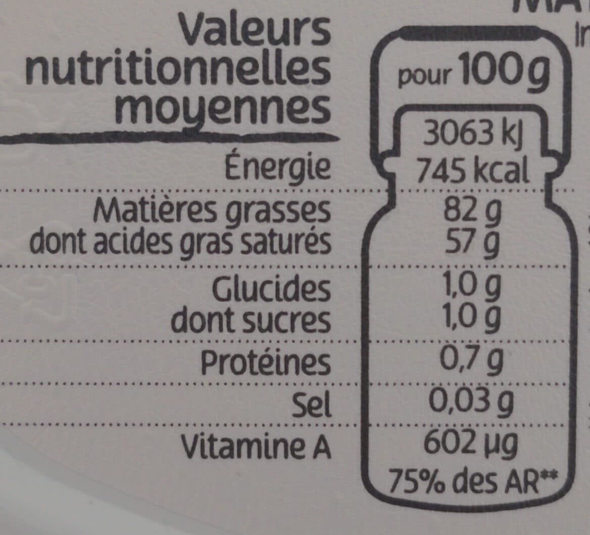 Président Краве масло 82% packshot