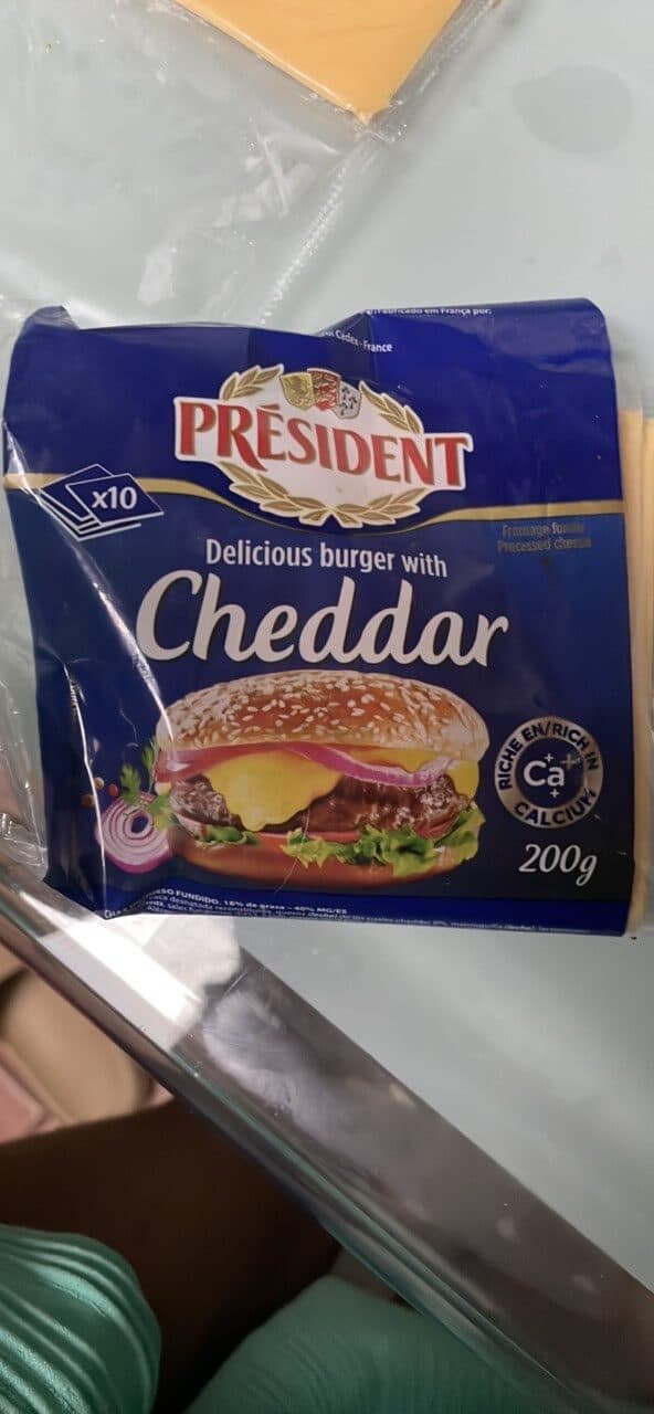 President F.fondu Hamburger packshot