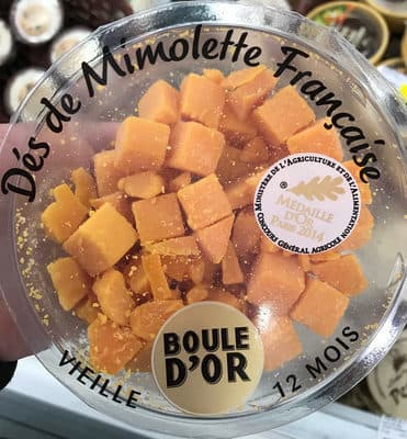 Boule d'Or Dés de Mimolette Française vieille packshot