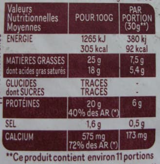 Chaussée aux Moines Recette inimitable Fromage à pâte pressée packshot