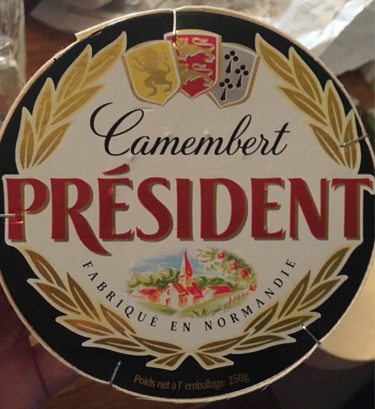 PRÉSIDENT PRESIDENT CAMEMBERT 250g packshot