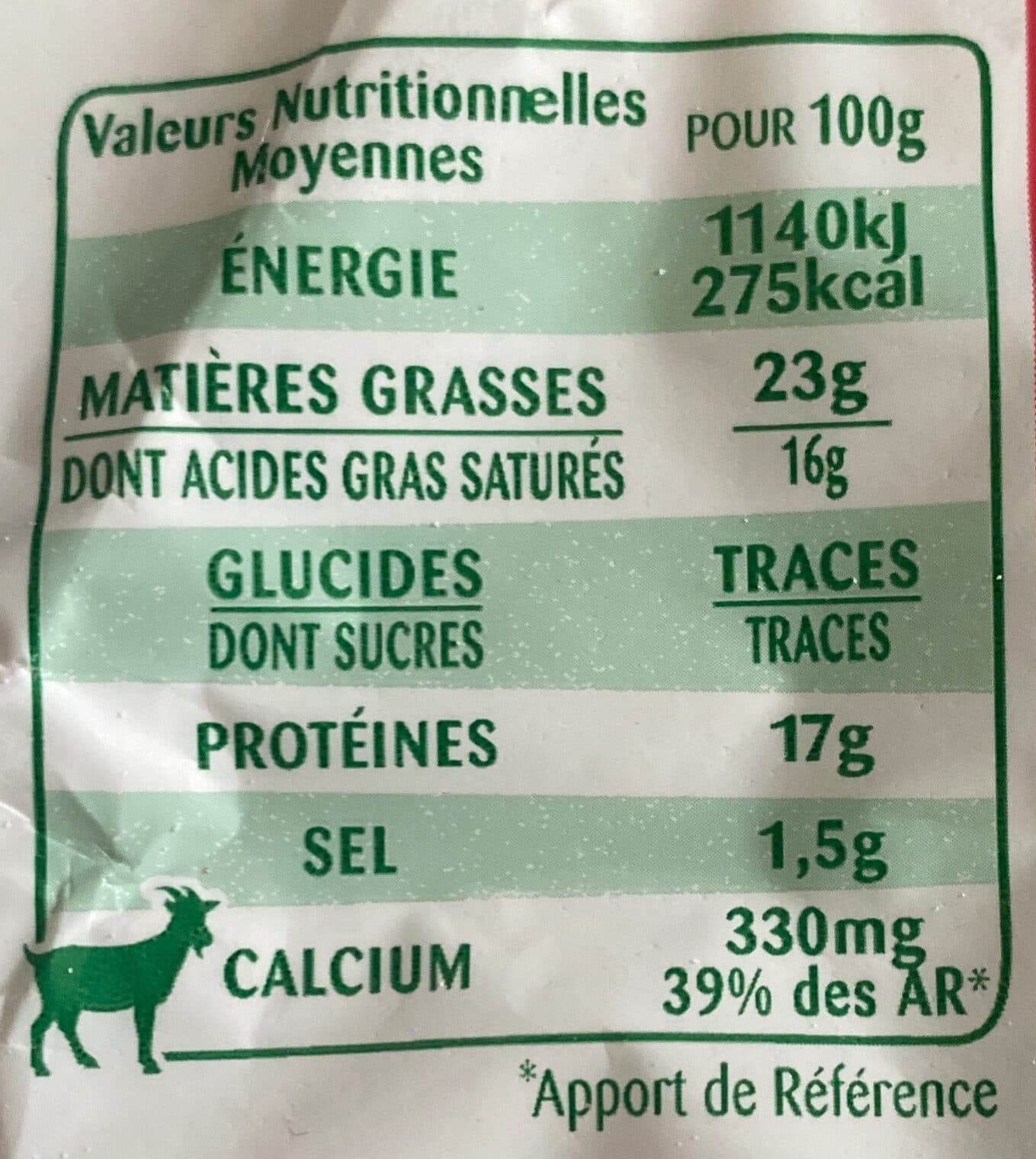 Lactalis La bûche fondante packshot