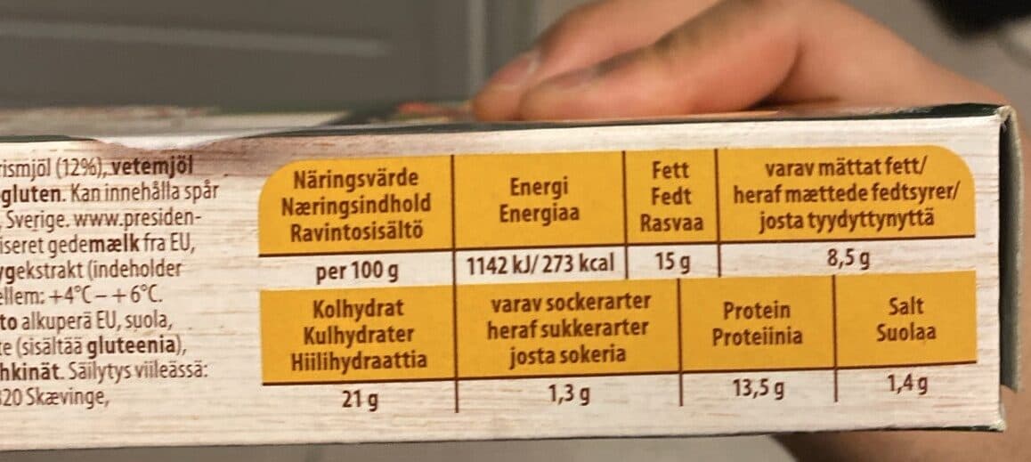 Président Crispy Cheese Bites Wth Chévre Coated In Puffer Rice packshot