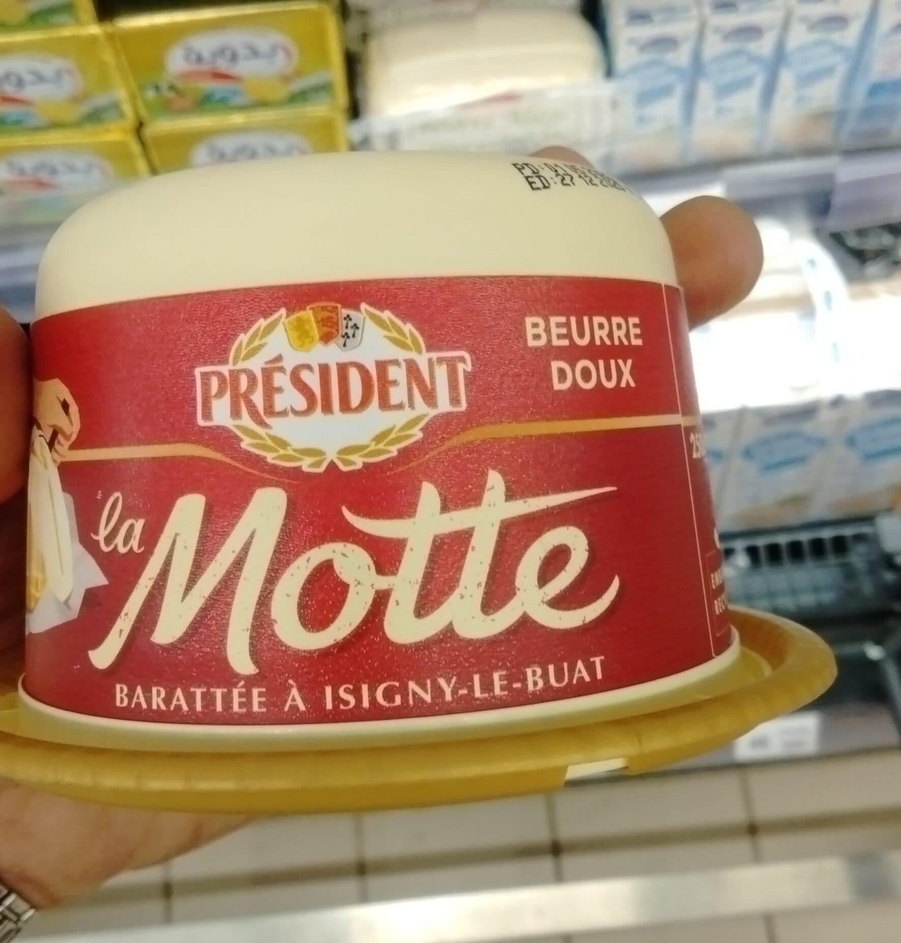 Président Butter La Motte - Doux packshot