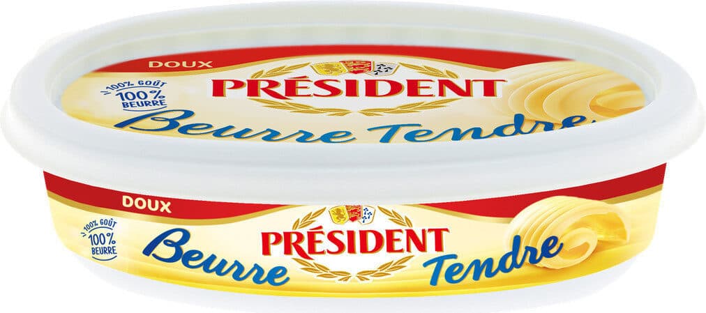 Président Beurre Tendre Doux packshot
