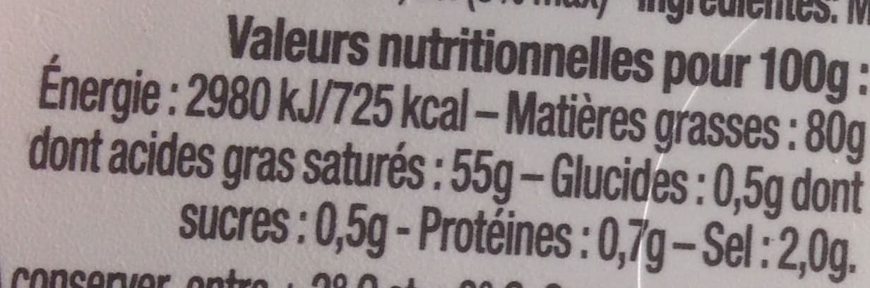 Président Beurre Tendre Demi-Sel packshot