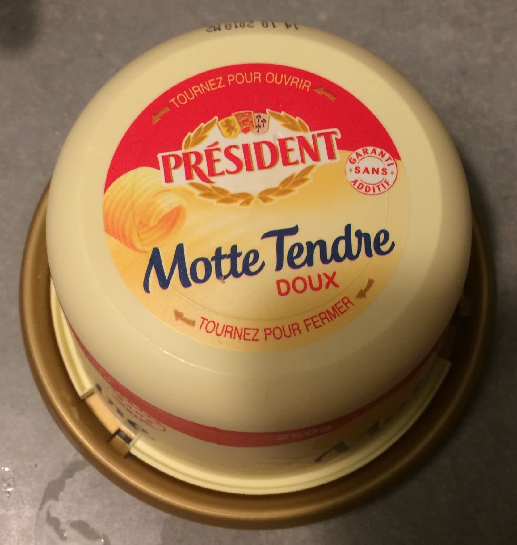 Lactalis Motte Tendre Beurre Doux packshot