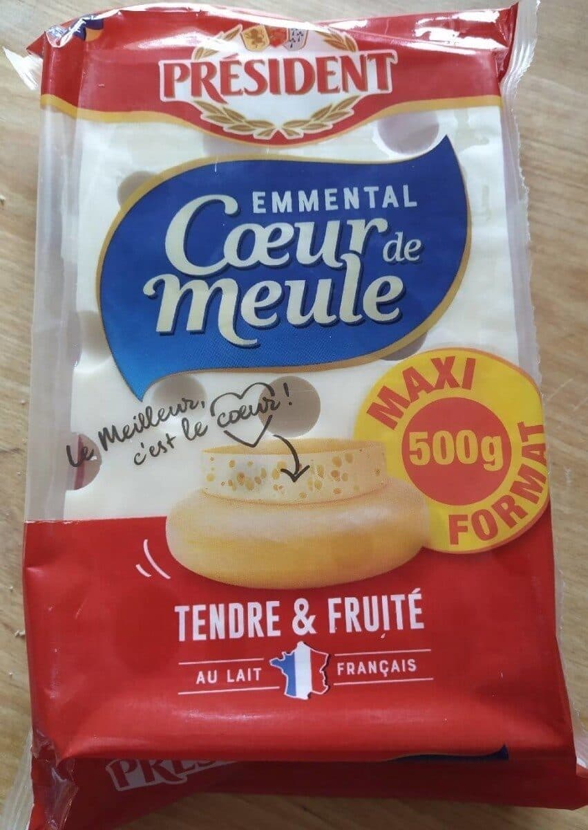 President President emmental coeur de meule 500g packshot