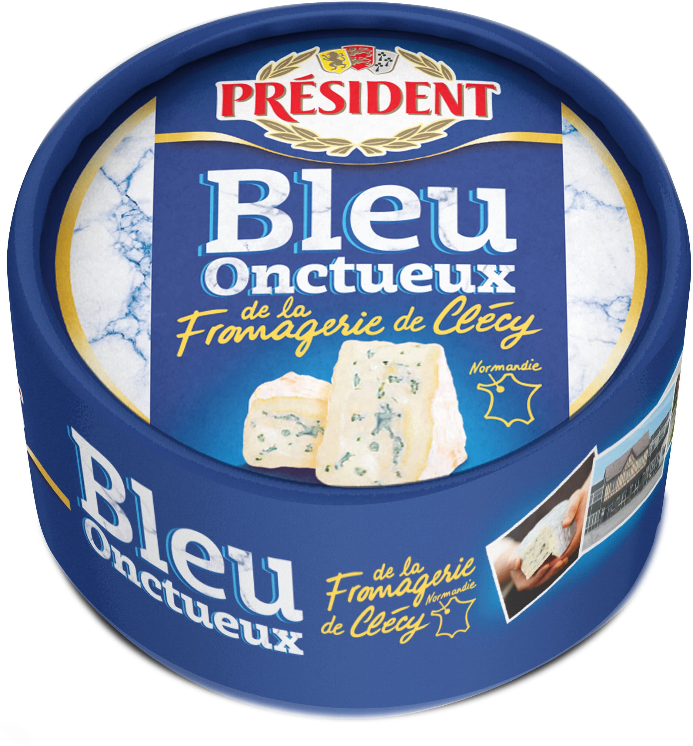 President President le bleu onctueux 200g packshot