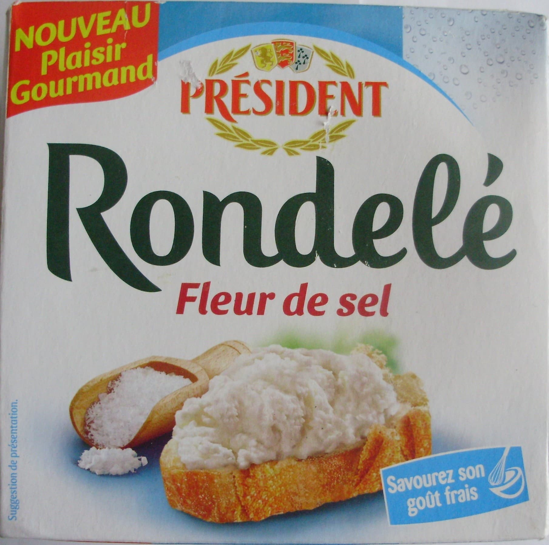 Président Rondelé Fleur de Sel (30 % MG) packshot