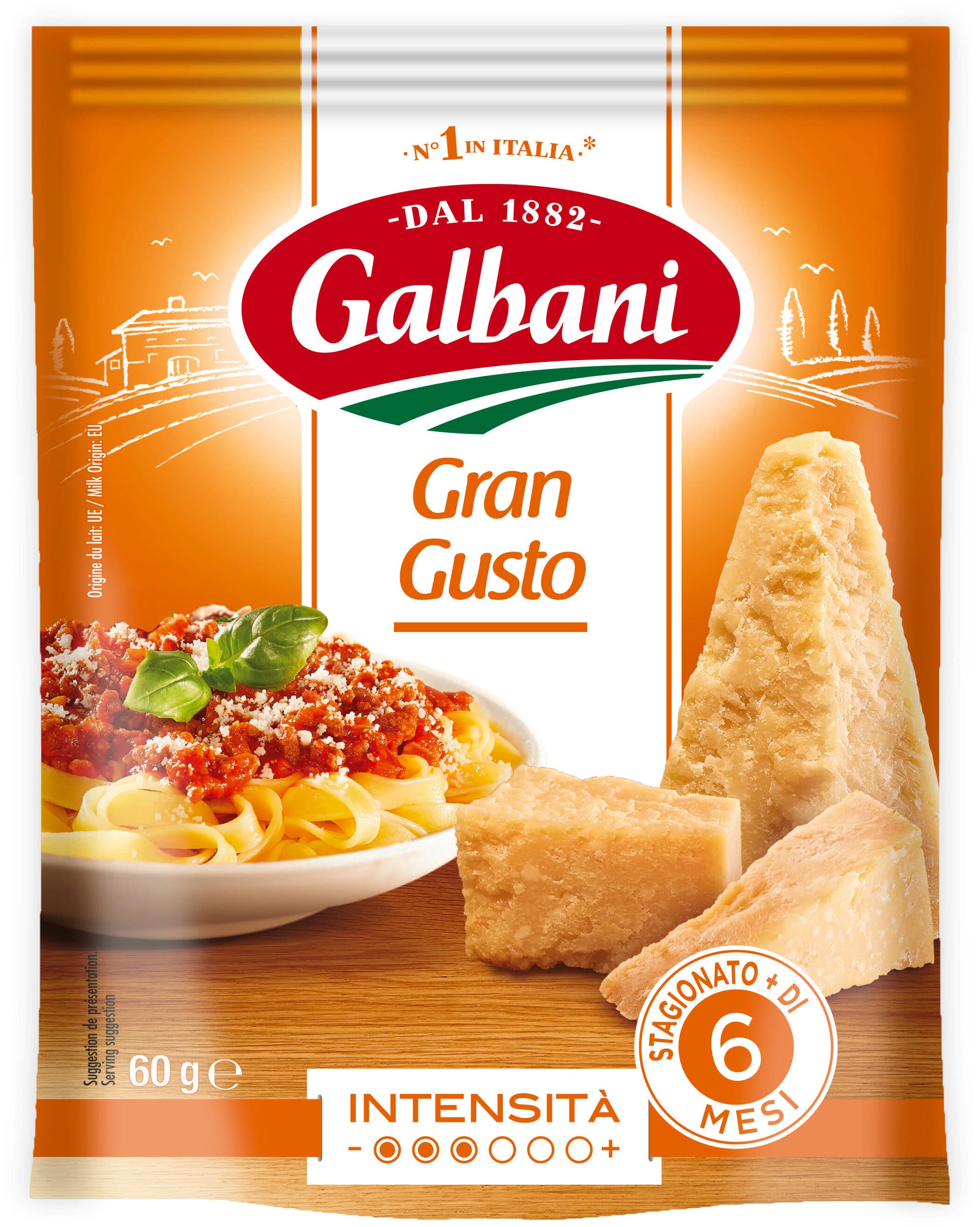 Galbani Grangusto galbani rape 60g packshot