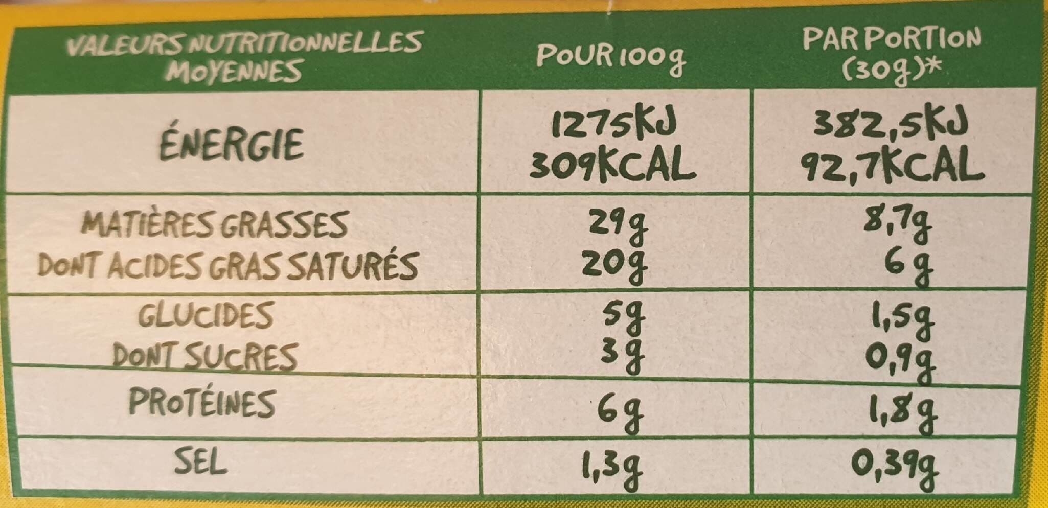 Président RONDELE CITRON GIVRE 125g packshot