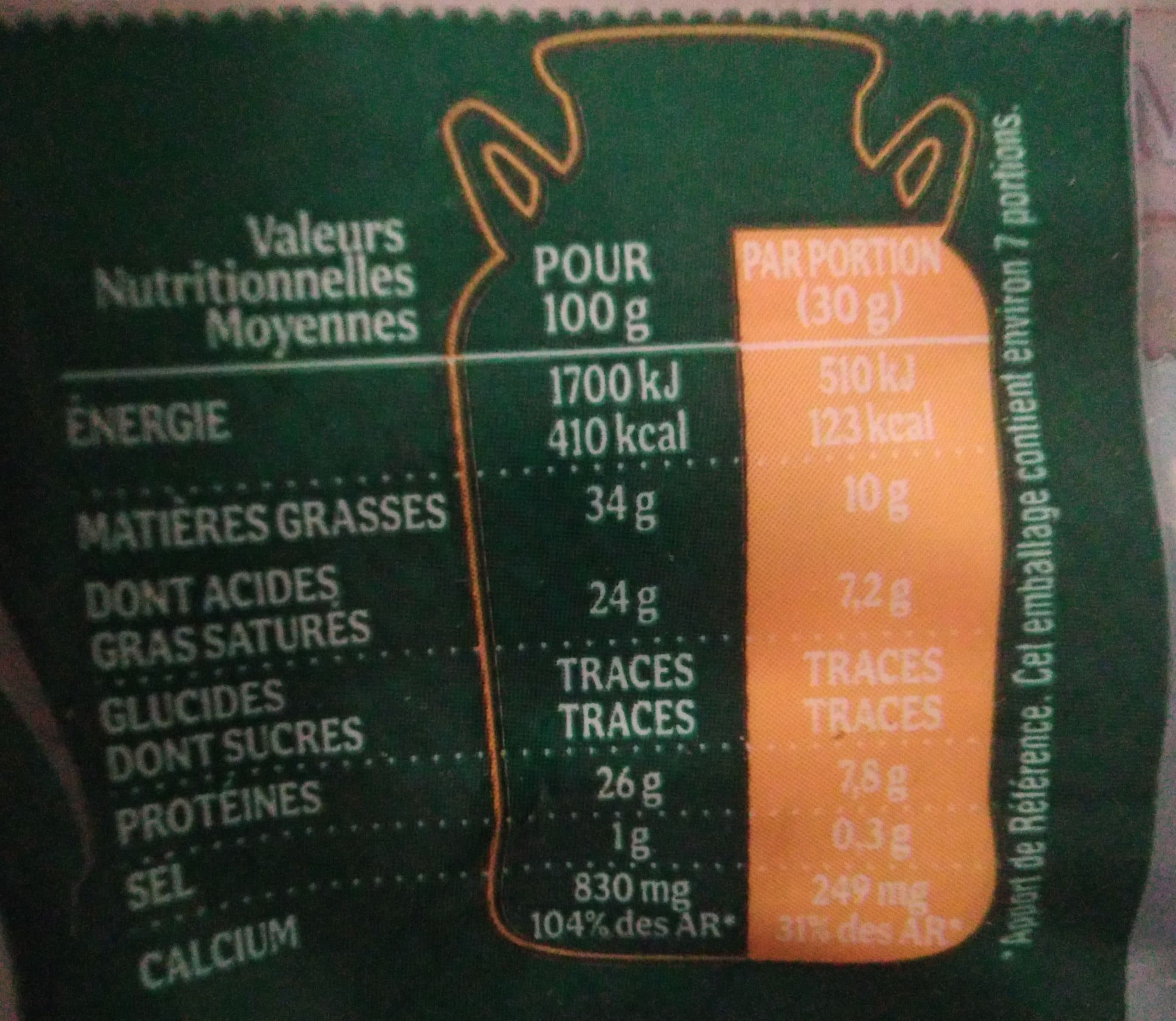 President President comte le montarlier affine 6 mois 220g packshot