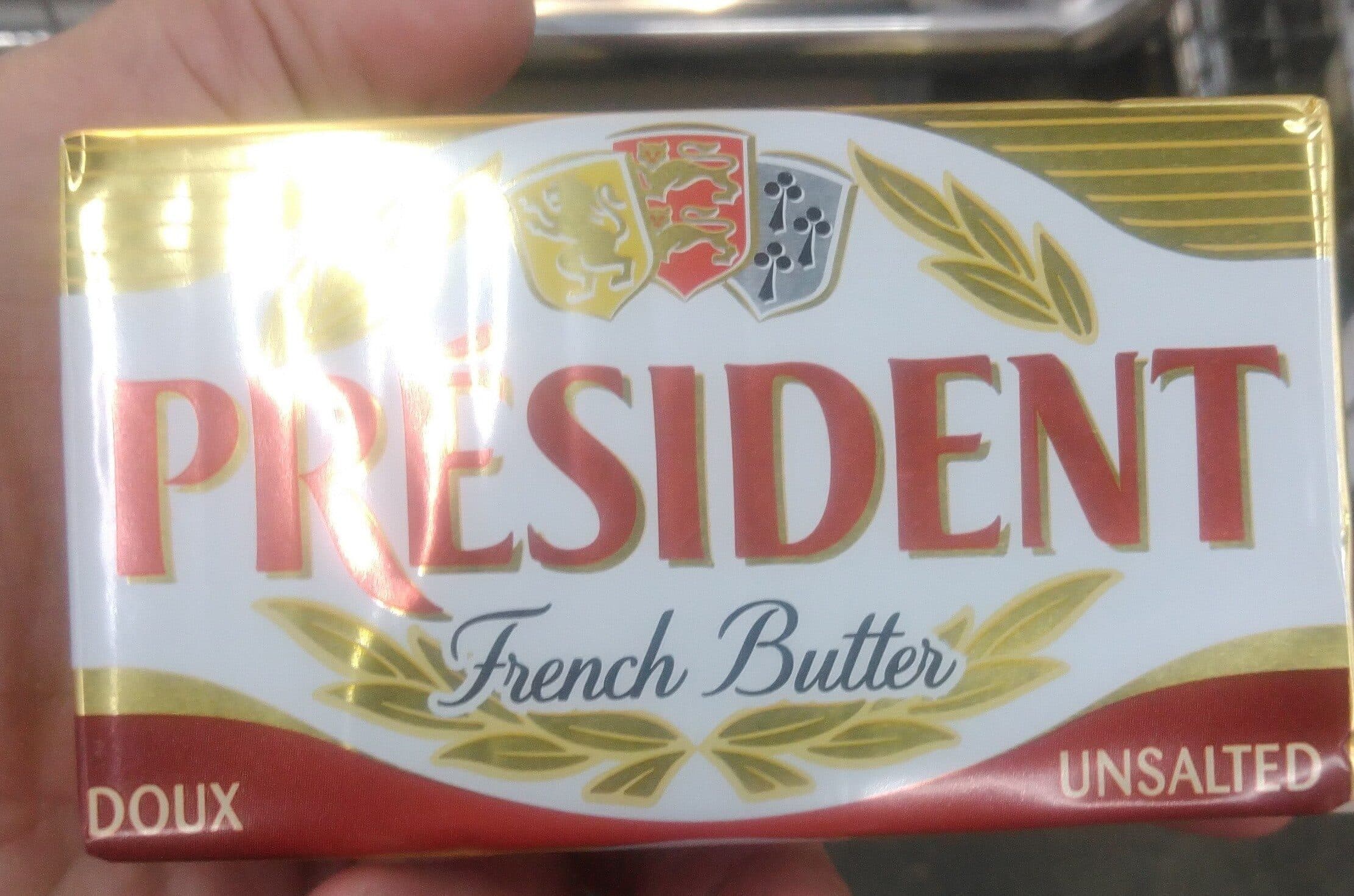 PRÉSIDENT Beurre doux packshot