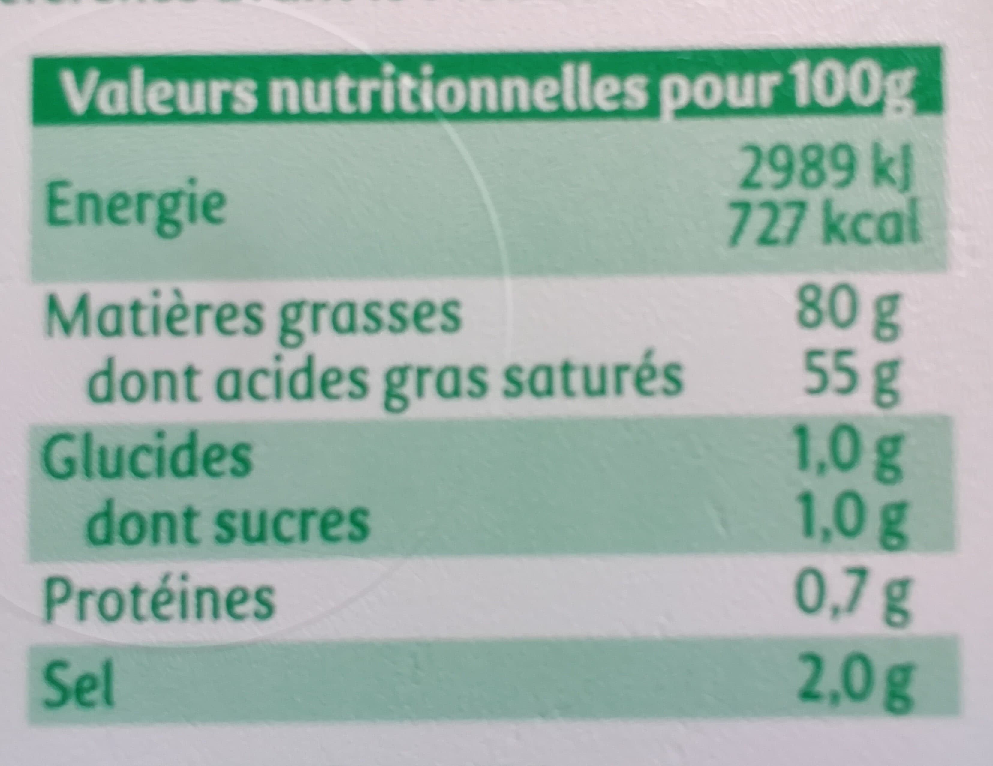 Président Motte tendre Demi-sel packshot