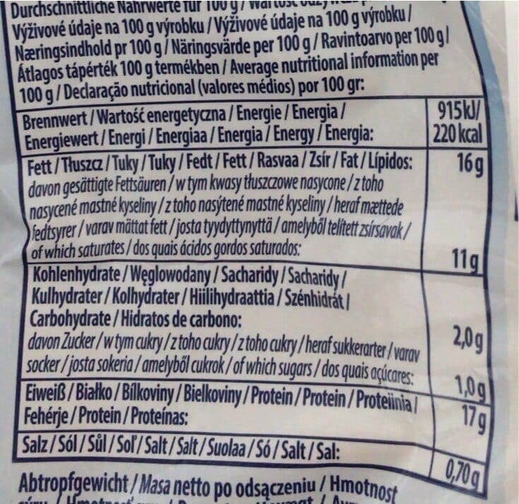 Galbani Mozzarella packshot