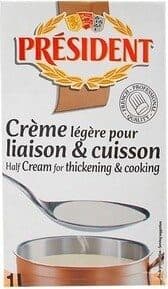 Open Food Facts President cooking cream packshot