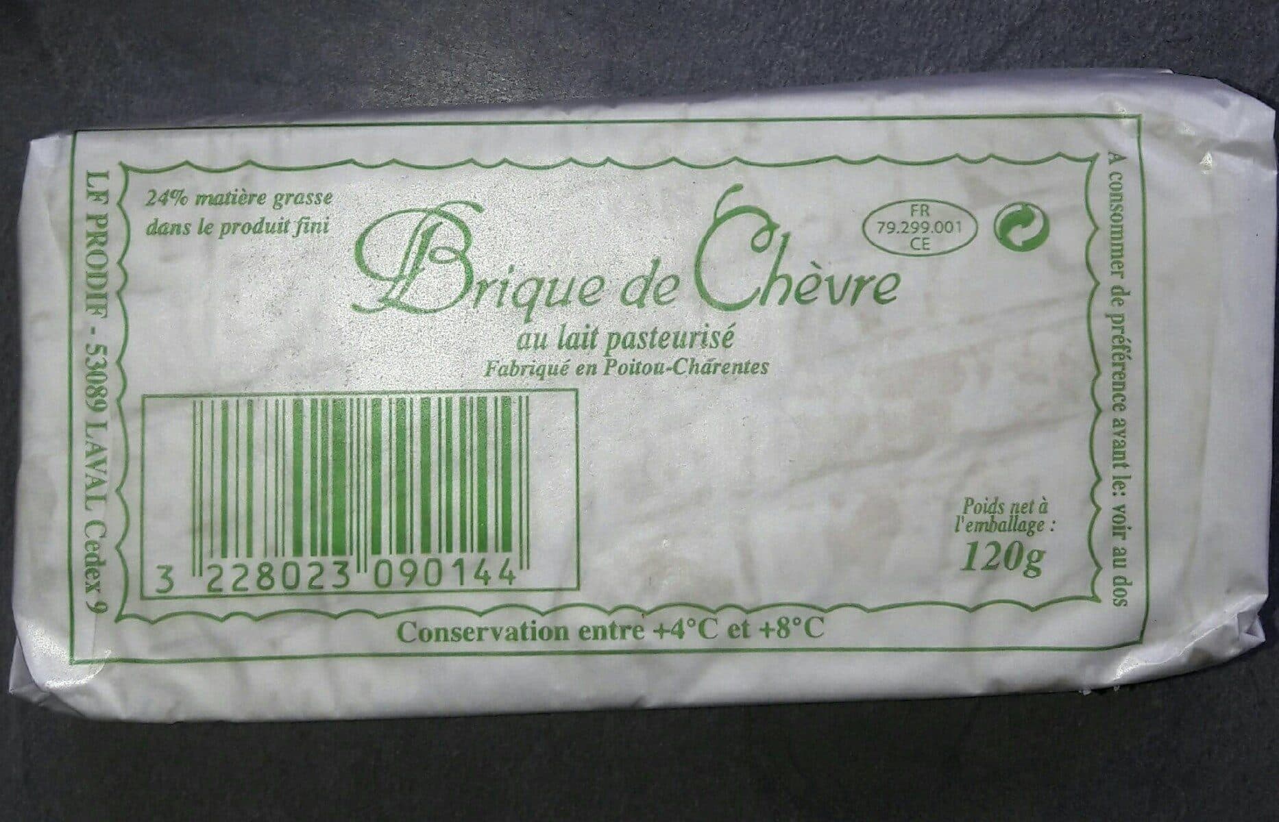LF Prodif Brique de chèvre packshot