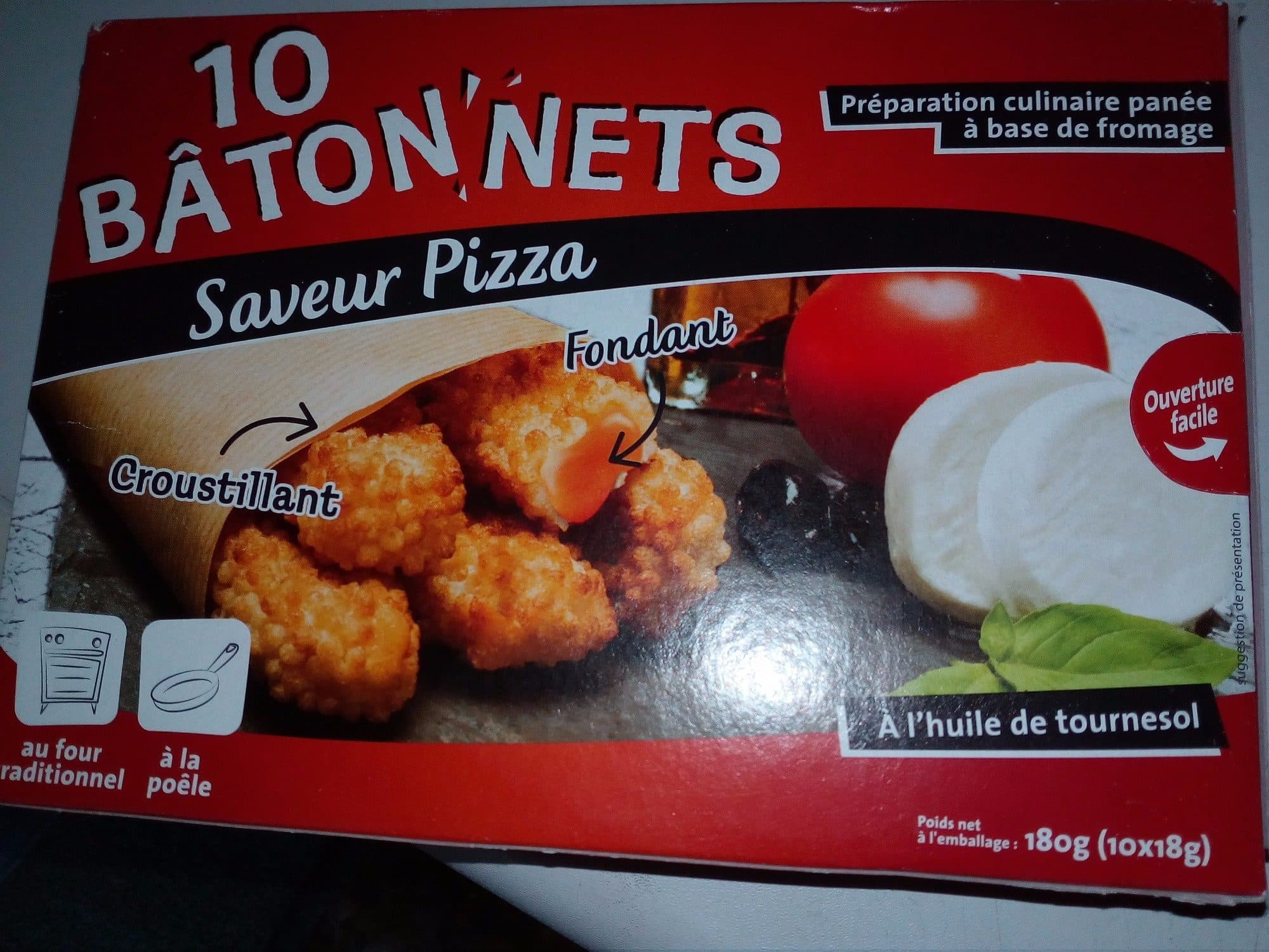 Sans marque Bâtonnets Saveur Pizza packshot