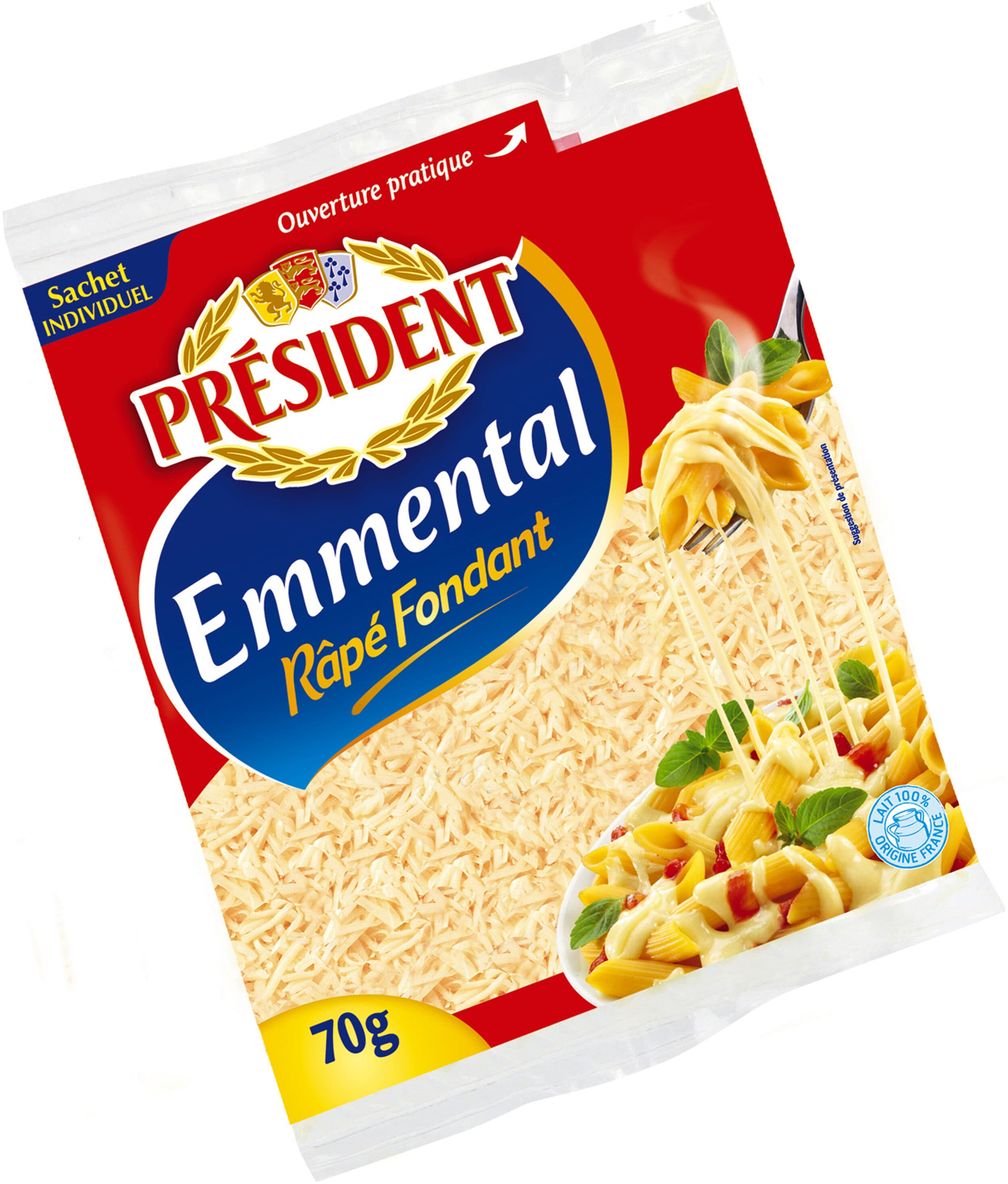 President President emmental rape fondant 70g packshot