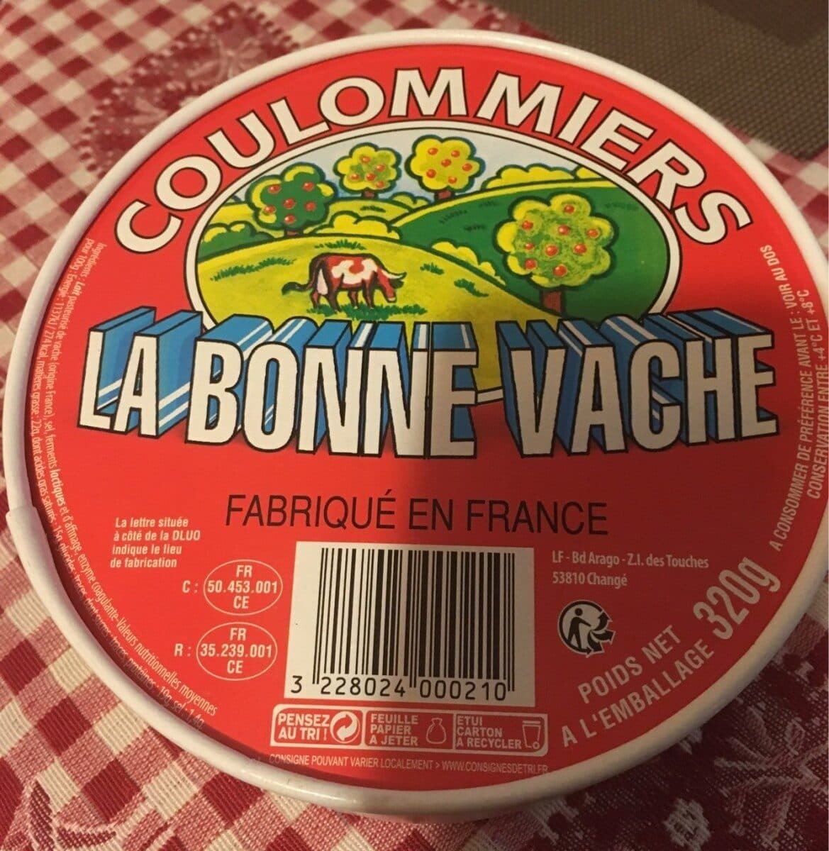 La bonne vache Coulommiers packshot