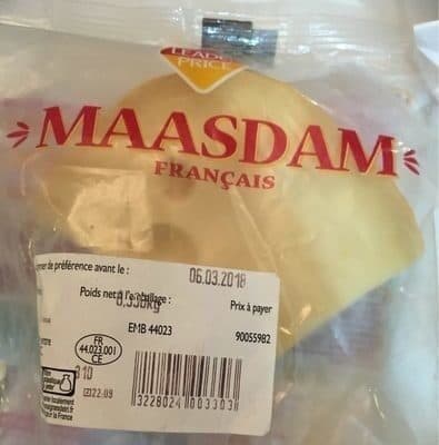 Leader Price Maasdam packshot
