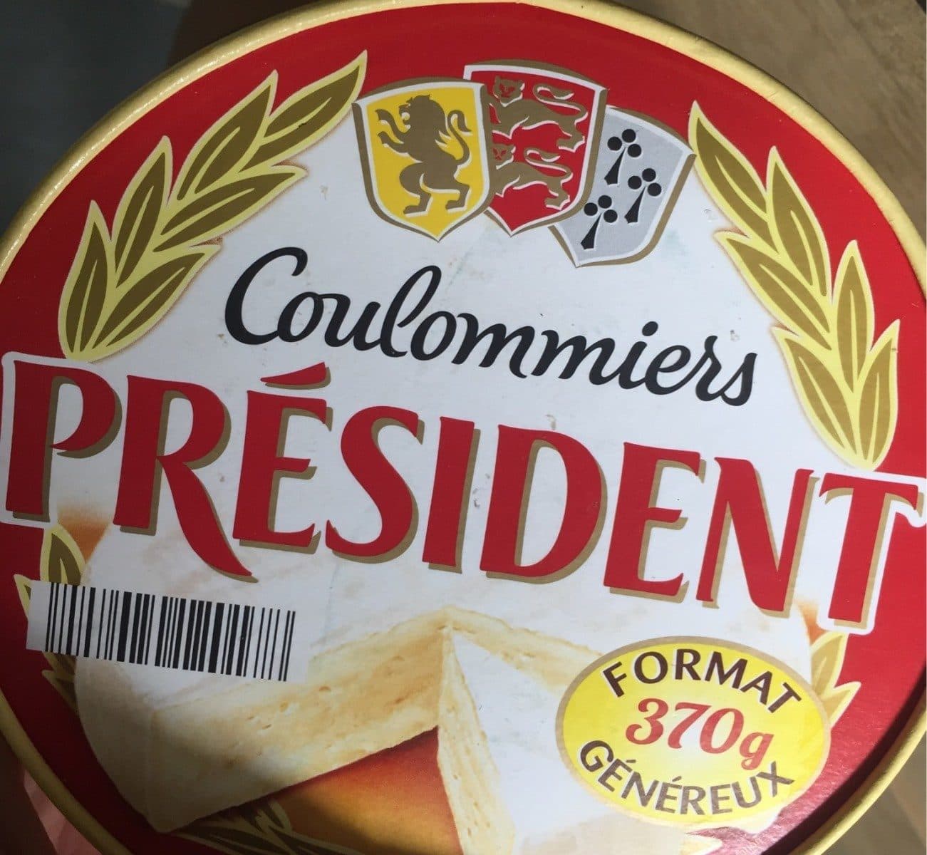 Président Coulommiers packshot