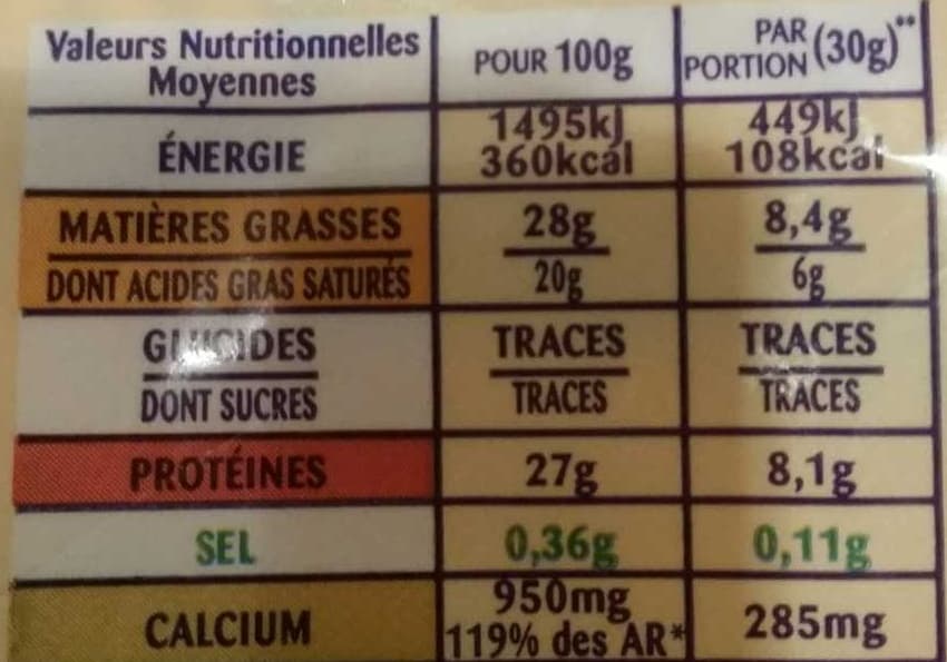 President President emmental cœur de meule sel reduit 30% 350g packshot