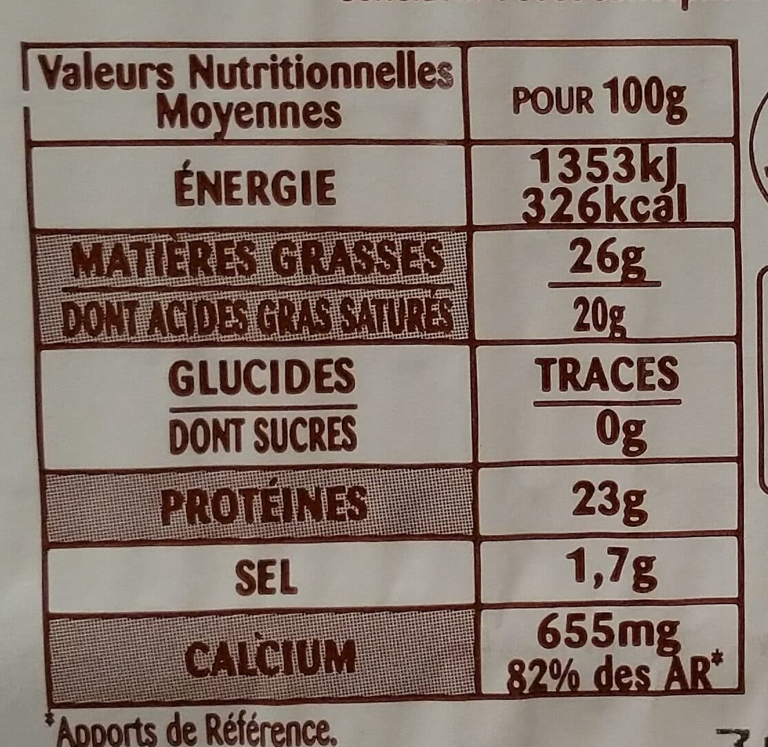 Chaussée aux Moines CHAUSSEE AUX MOINES 8 TRANCHES 150g packshot