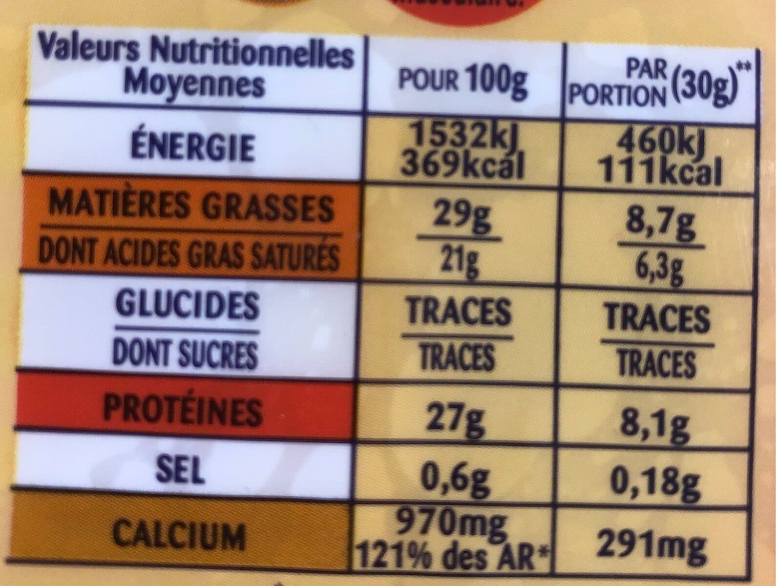 Président President emmental coeur de meule 400g packshot