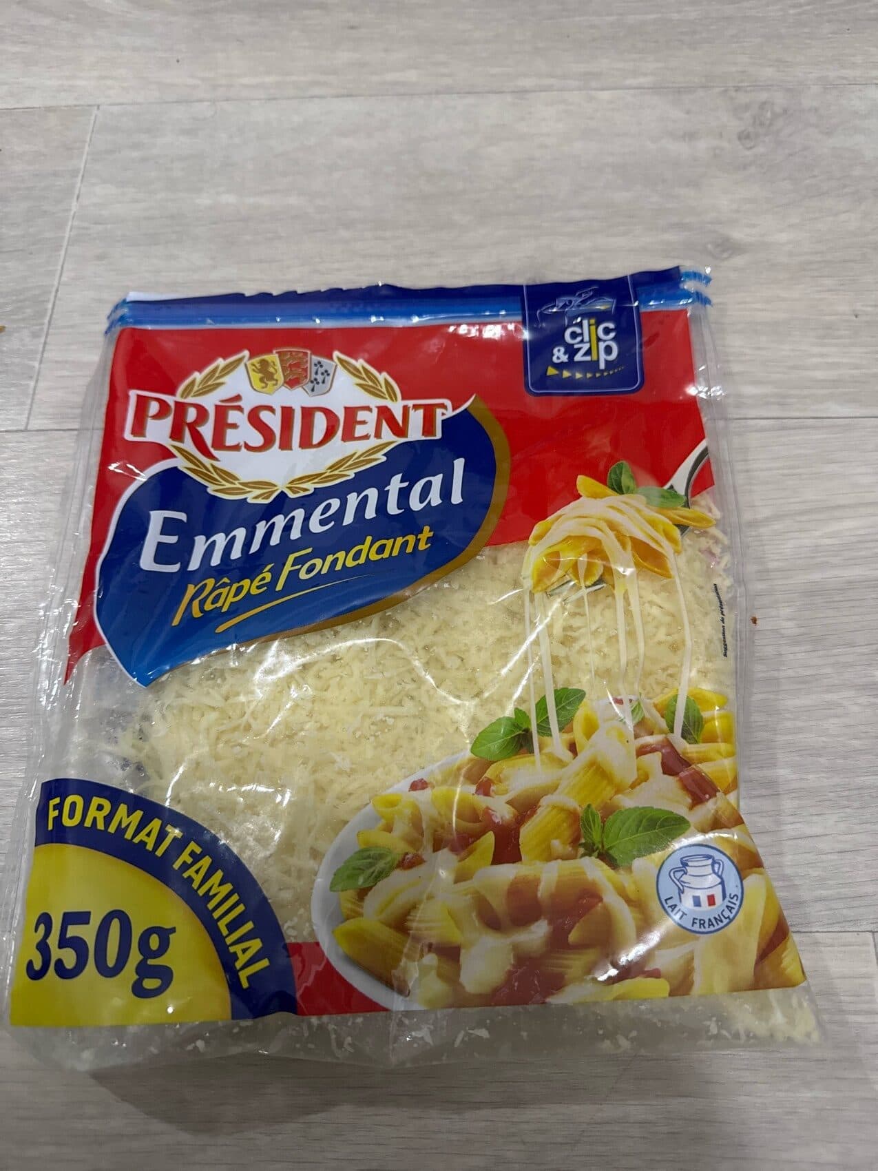 President President emmental rape fondant 350g packshot