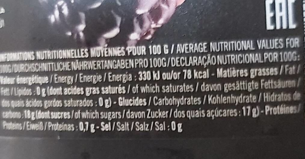 Ponthier Puree de fruits à la mûre packshot