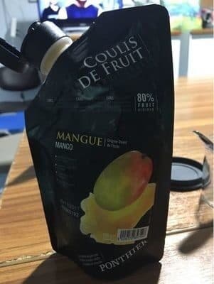 Ponthier Coulis De Fruit Mangue packshot