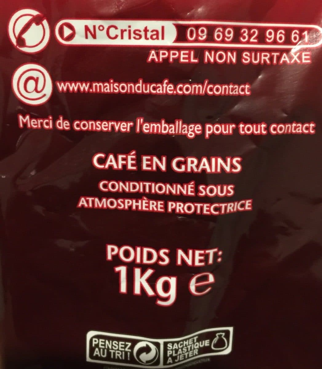 Maison du café Maison du café en grains packshot