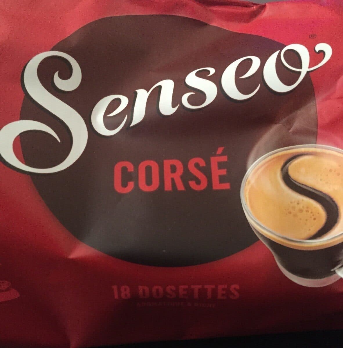 Philips Senseo corsé packshot