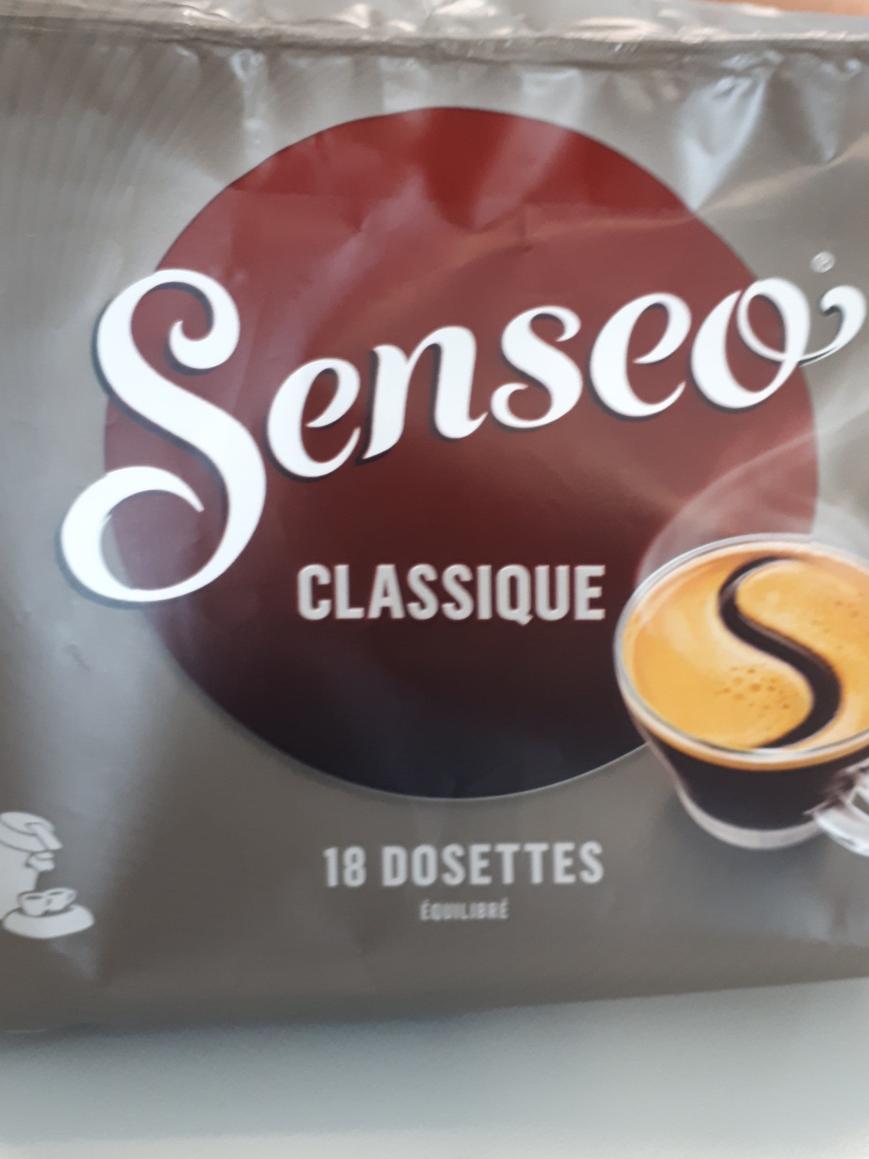 Maison du café 18 Dosettes Senseo classiques packshot