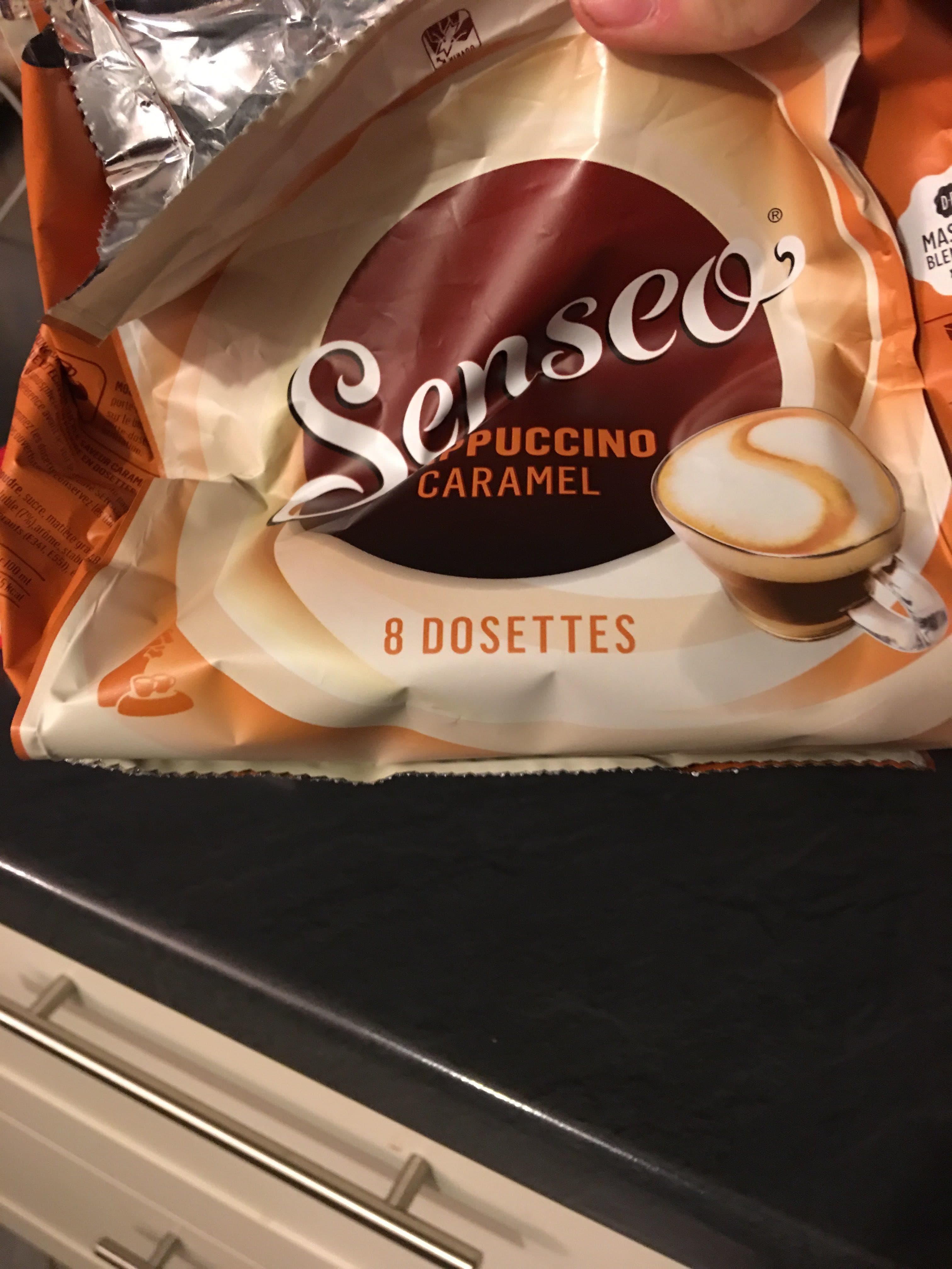 Senseo Cappuccino Caramel packshot