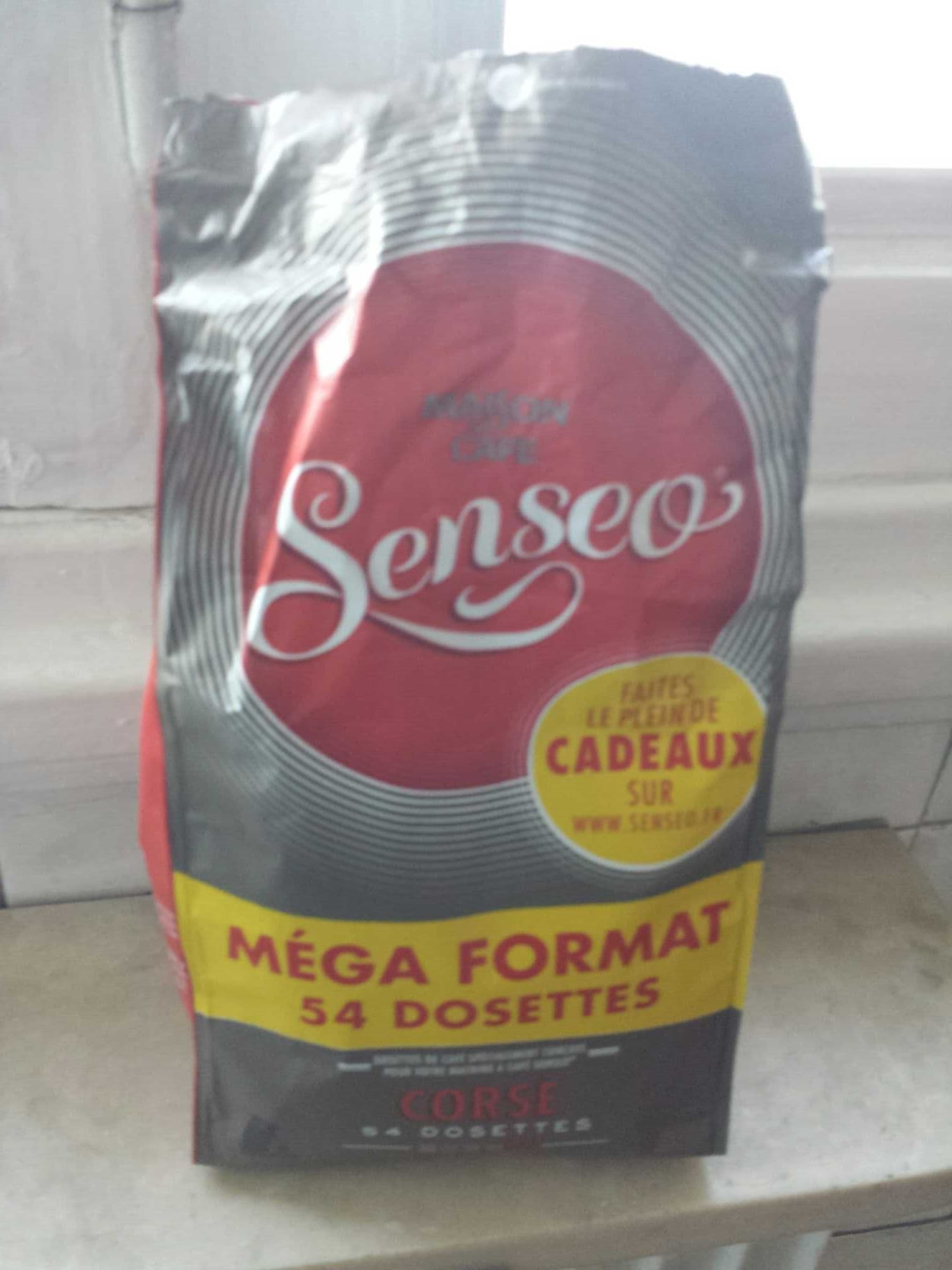 Maison du café Dosettes Senséo - Corsé packshot