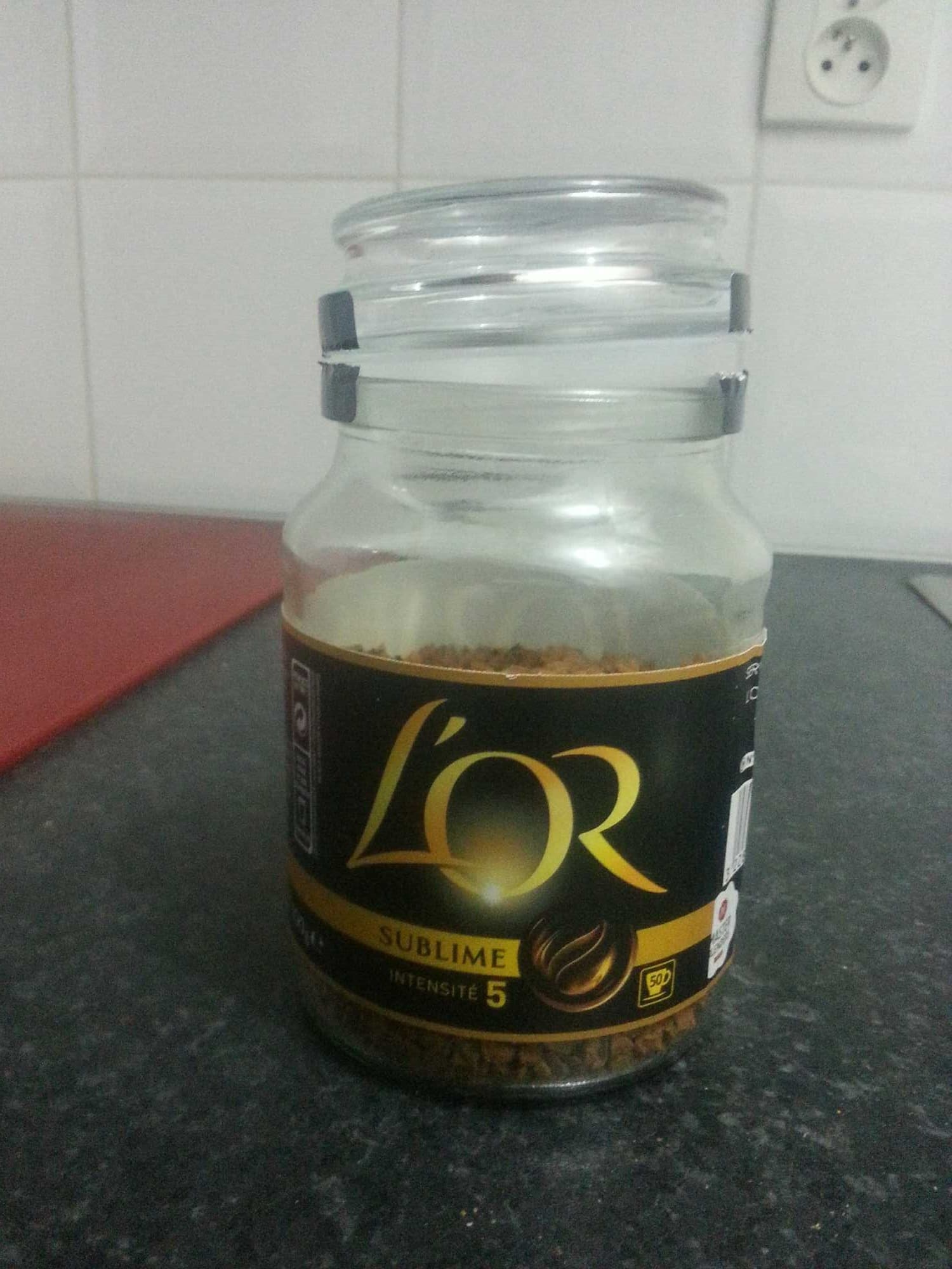 L'or Maison du café Café soluble sublime intensité 5 packshot