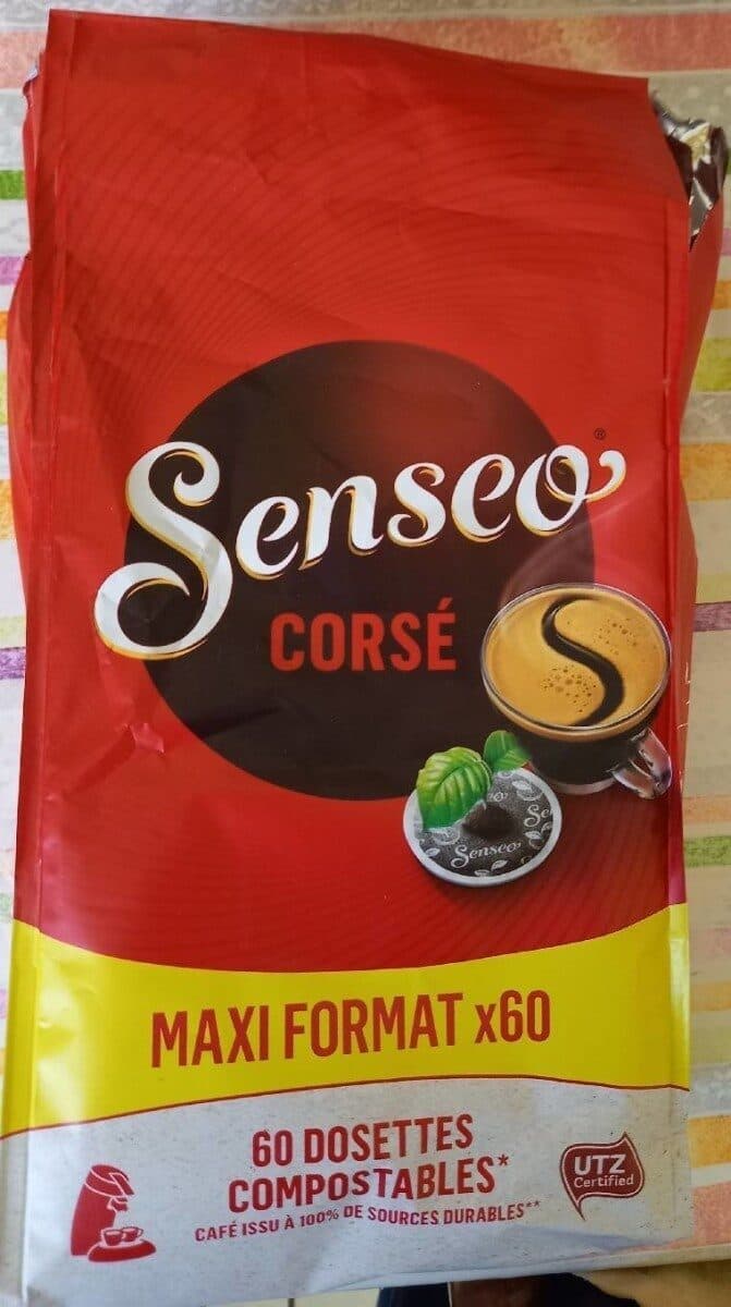 Senseo Dosettes café Corsé packshot