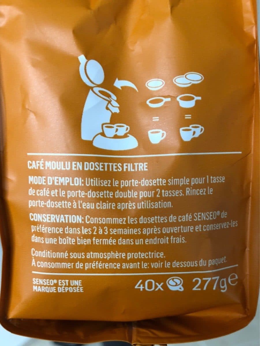 Senseo Café en dosettes packshot