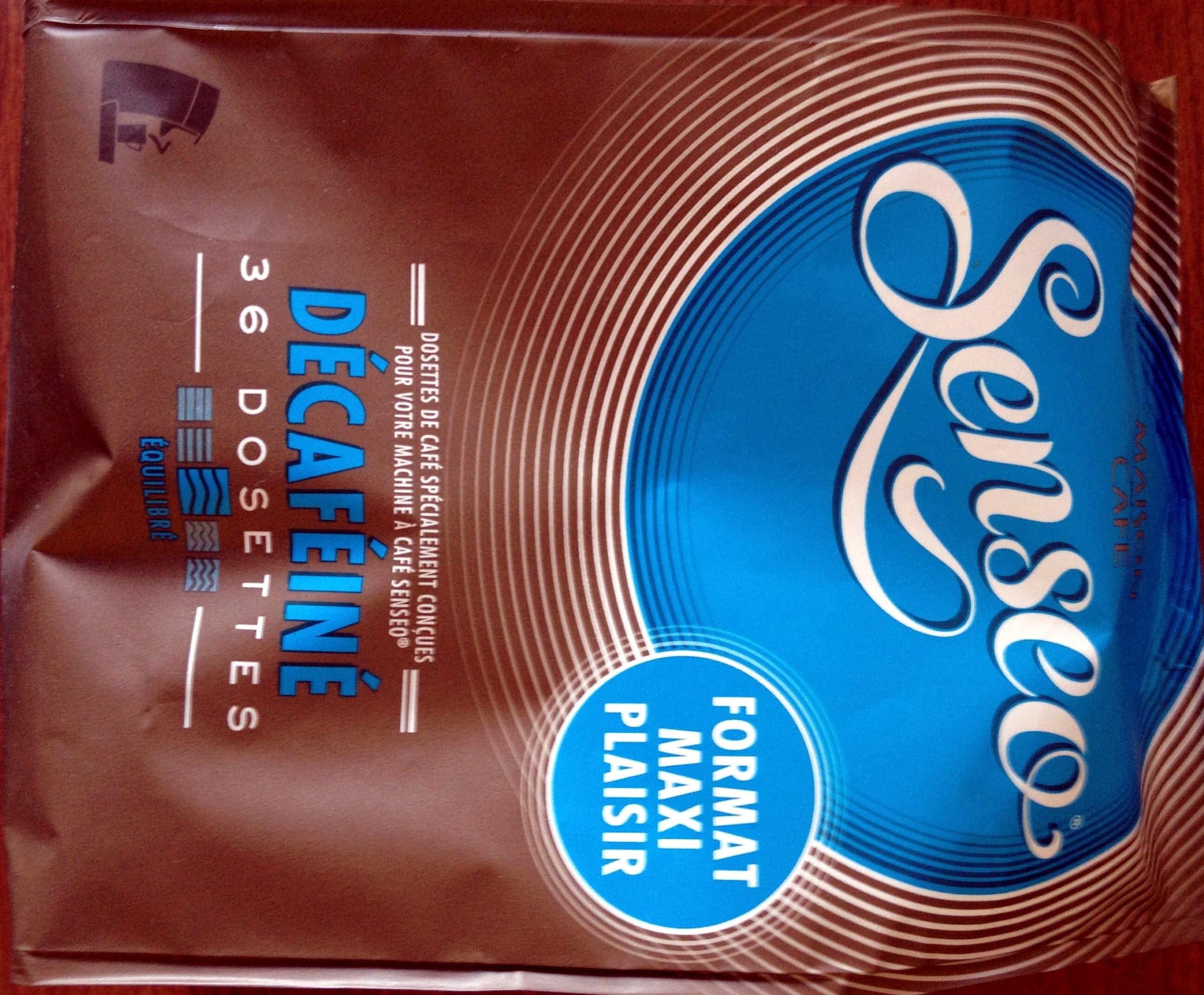 Maison du café Décaféiné 36 dosettes packshot
