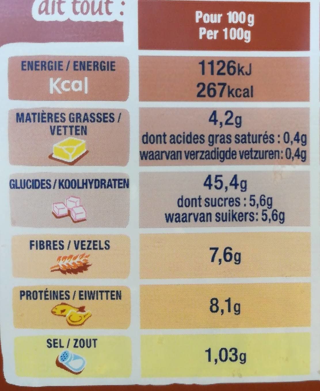 Harrys Pain Extra Moelleux complet packshot