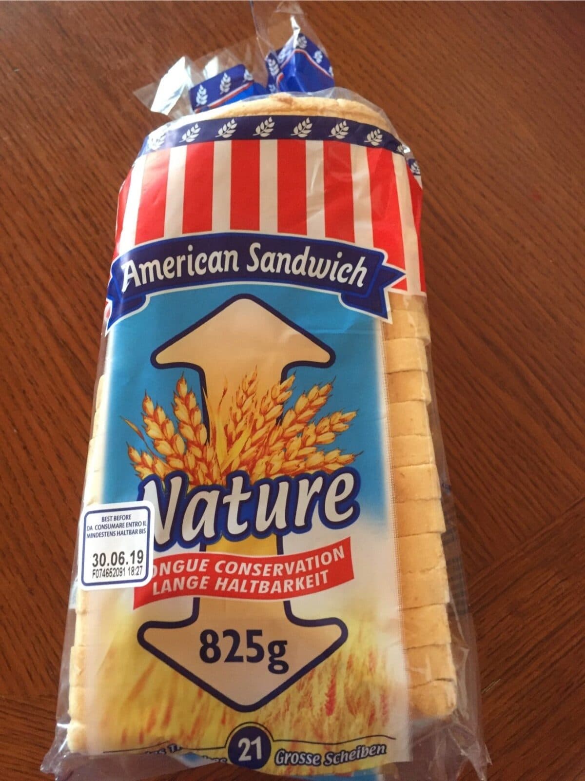 Barilla france American Sandwich packshot