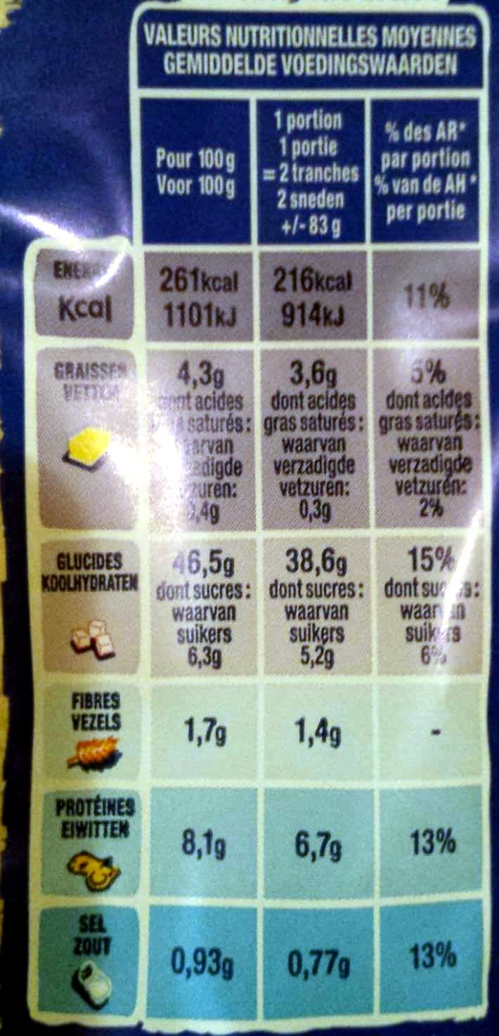 Harrys 100% mie nature packshot